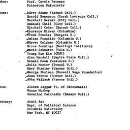 Minutes, 1986-04-17. Studie...