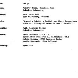 Minutes, 1985-12-12. Studie...