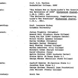 Minutes, 1985-09-19. Studie...