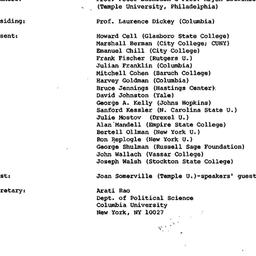 Minutes, 1986-01-23. Studie...