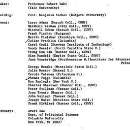 Minutes, 1986-02-20. Studie...