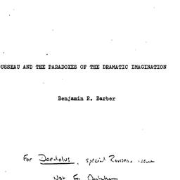 Speaker's paper, 1978-0...