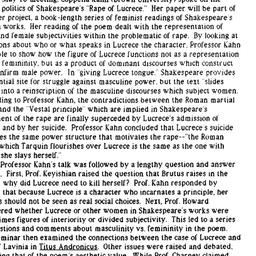 Minutes, 1990-05-18. Shakes...