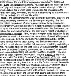 Minutes, 1991-03-15. Shakes...