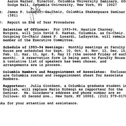 Correspondence, 1994-05-24....