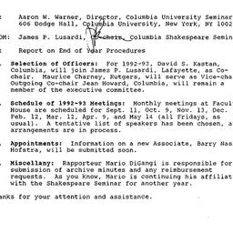 Correspondence, 1993-05-28....