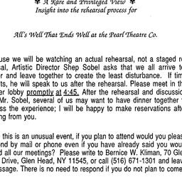 Announcements, 1989-01-22. ...