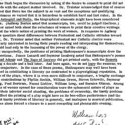 Minutes, 1988-09-16. Shakes...
