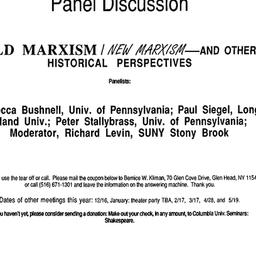 Announcements, 1988-11-18. ...