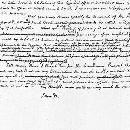 [Document, 1809 January 31]