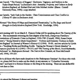 Announcements, 1996-02-09. ...