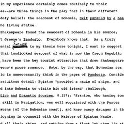 Speaker's paper, 1998-1...