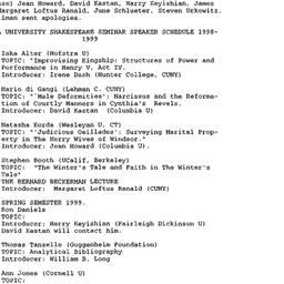 Announcements, 1998-09-11. ...
