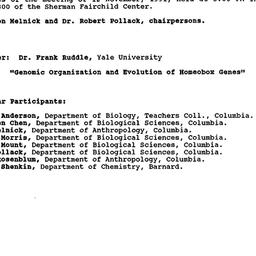 Minutes, 1991-11-12. Molecu...