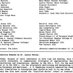 Minutes, 1993-11-11. Indolo...