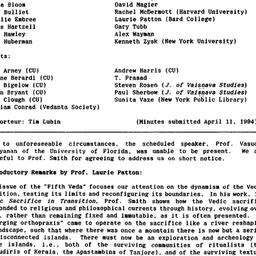 Minutes, 1994-02-24. Indolo...