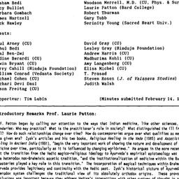 Minutes, 1994-01-27. Indolo...