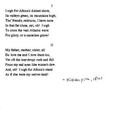 Speaker's paper, 1997-1...