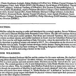 Minutes, 1998-12-03. Indolo...