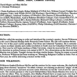 Minutes, 1998-12-03. Indolo...