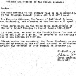 Correspondence, 1978-11-20....
