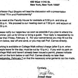 Announcements, 1990-02-14. ...