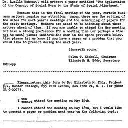 Correspondence, 1964-05-07....