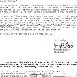 Correspondence, 1993-09-30....