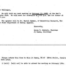 Correspondence, 1966-02-02....