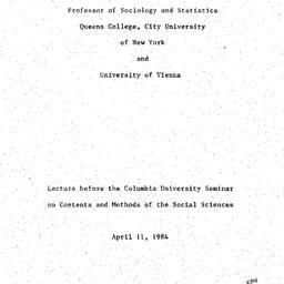 Speaker's paper, 1984-0...