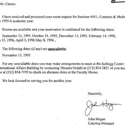 Correspondence, 1996-07-28....