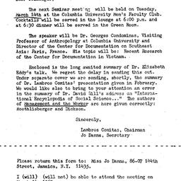 Correspondence, 1967-03-05....