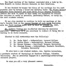 Correspondence, 1967-05-29....