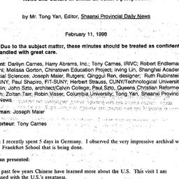 Minutes, 1998-02-11. Conten...