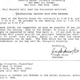 Announcements, 1988-04-06. ...