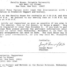 Announcements, 1987-11-11. ...