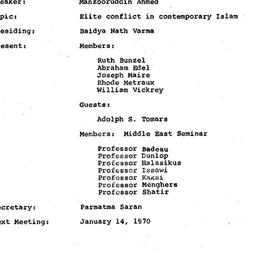 Minutes, 1969-12-10. Conten...