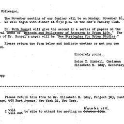 Correspondence, 1964-11-06....
