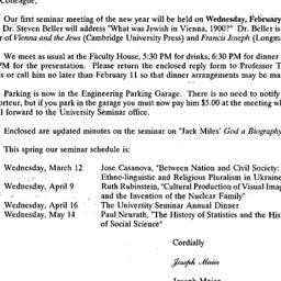 Correspondence, 1997-01-24....