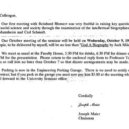 Correspondence, 1996-09-27....