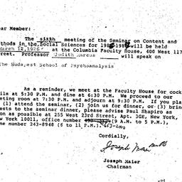 Correspondence, 1986-02-10....