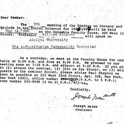 Correspondence, 1986-04-09....