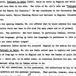 Minutes, 1979-03-06. South ...
