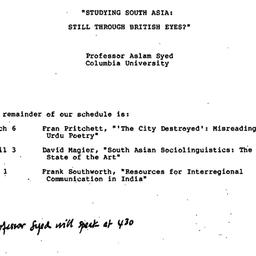 Minutes, 1990-02-06. South ...