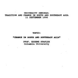 Minutes, 1990-11-11. South ...