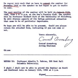 Correspondence, 1965-12-14....