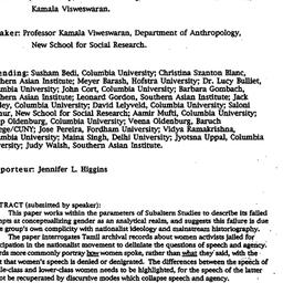 Minutes, 1994-11-01. South ...