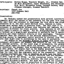 Minutes, 1981-05-05. South ...