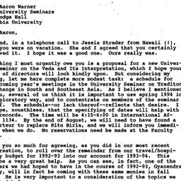 Correspondence, 1993-07-26....