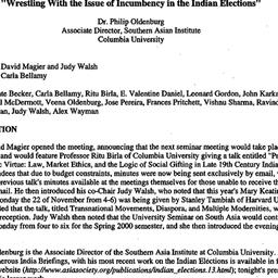 Minutes, 1999-11-15. South ...